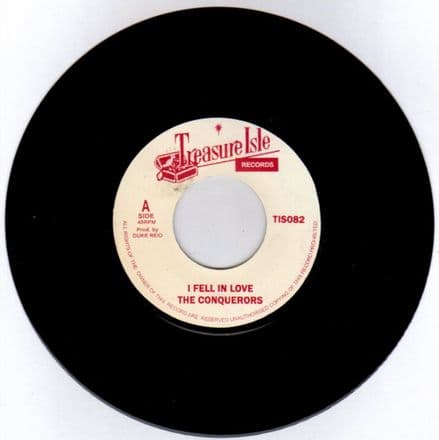 Conquerors - I Fell In Love / Lonely Street (Treasure Isle) 7