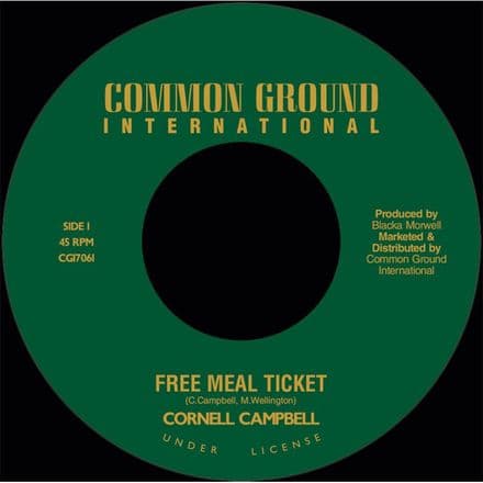 Cornell Campbell - Free Meal Ticket / Prince Hammer Bible (Common Ground Int.) 7