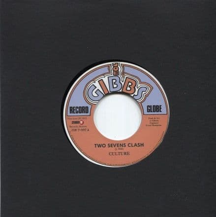 Culture - Two Sevens Clash / version (Joe Gibbs / Studio 16) 7