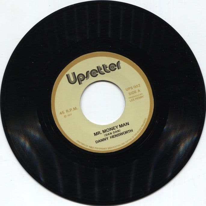 ジャマイカ7” Danny Hensworth Mr. Money Man none Upsetter /00050 ReggaeCollector.com - Danny Hensworth - Mr Money Man (Upsetter)