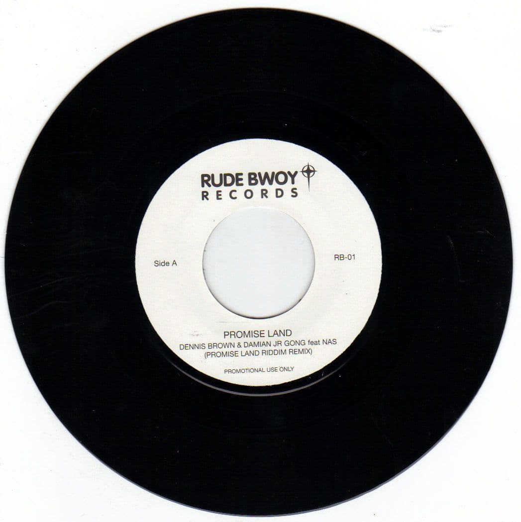 【希少盤 】Dennis Brown & Jr. Gong feat. NAS dennis-brown-damian-jr-gong-ft