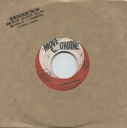 Dennis Brown - Silhouettes / Crystalites - Bass & Drum Version (Move & Groove / Dub Store) JPN 7