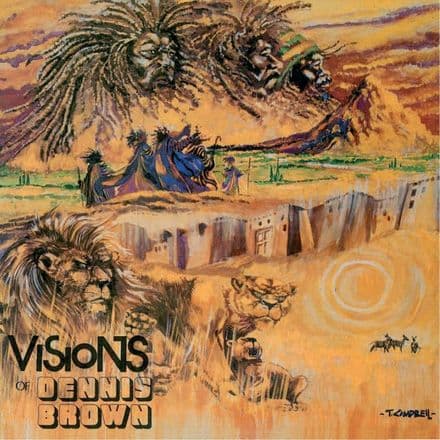Dennis Brown - Visions Of... (JGM / Studio 16) LP