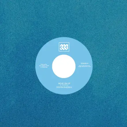 Devon Russell - Move On Up / Darker Than Blue (333 Records) 7