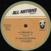 Dezzi D - Pressure We / Version / Afrikan Simba - Fluttering eyes / Version (All Nations Record) 12"