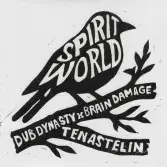Dub Dynasty And Brain Damage Feat Tenastelin - Spirit World / Dub World  (Steppas Records) 7"