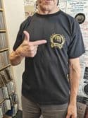 Dub Vendor 50th Anniversary T-Shirt - Black  / Gold  in Various Sizes