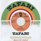 E. Lowe (Little Roy) & The Heptones - Mr. T / version (Right On / Gaffa Blue)7"