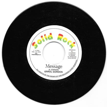 Errol Gordon - Message / version (Solid Rock) 7