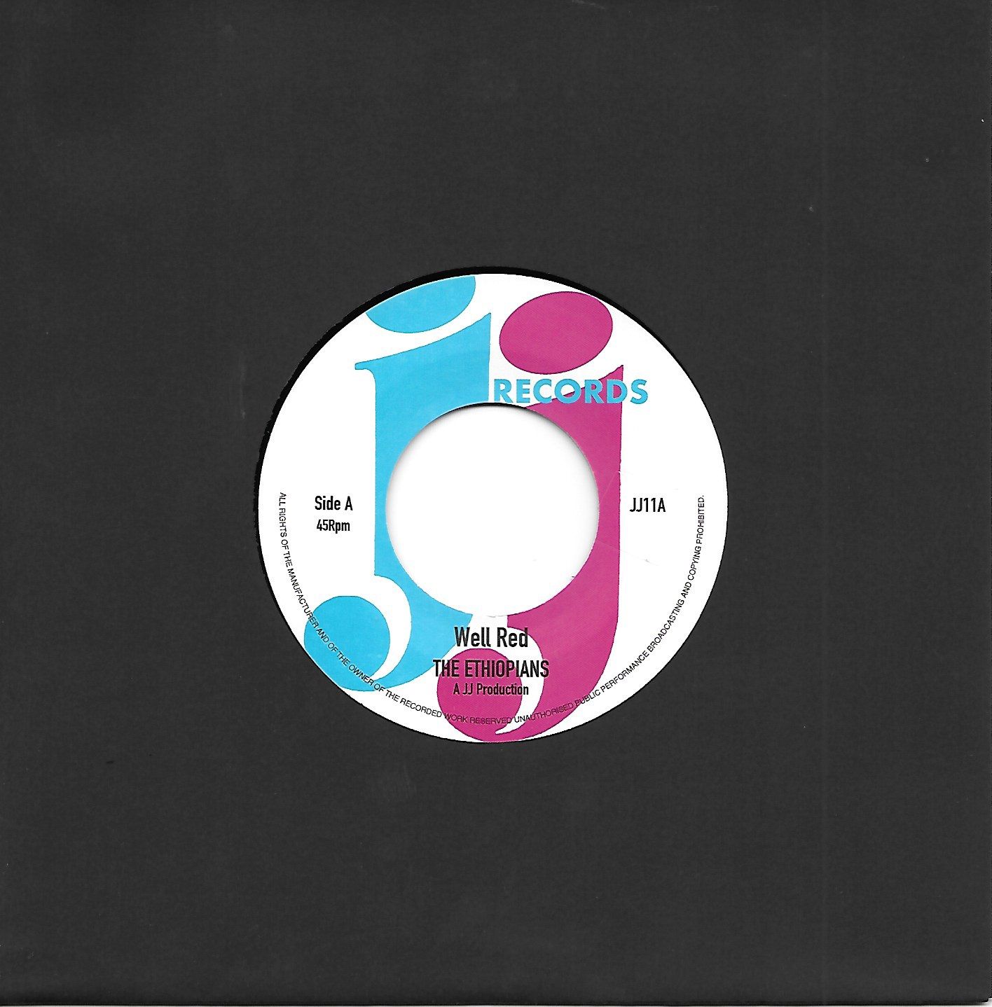 Ethiopians - Well Red / JJ Allstars - Mango Tree (JJ Records) 7