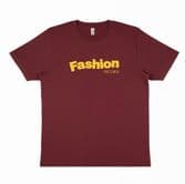 Fashion Records T-Shirt - Burgundy (Various Sizes) )