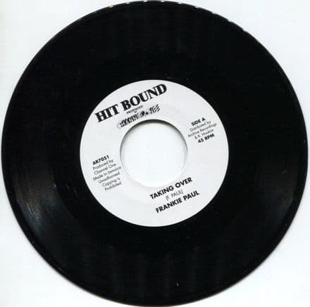 Frankie Paul - Taking Over / Roots Radics Band - Taking Over Version (Hitbound / Archive) 7