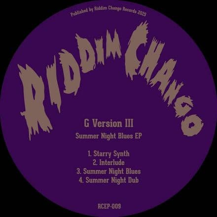 G VERSION III - Summer Night Blues (Riddim  Chango) EP