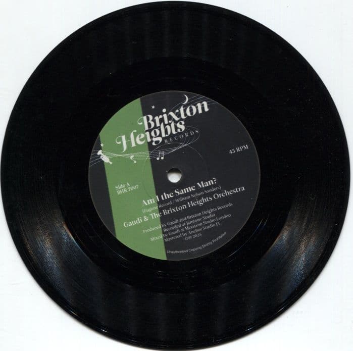 million dollar orchestrA MA-1 サイズ2 Gaudi - Am I The Same Man / The Brixton Heights Orchestra