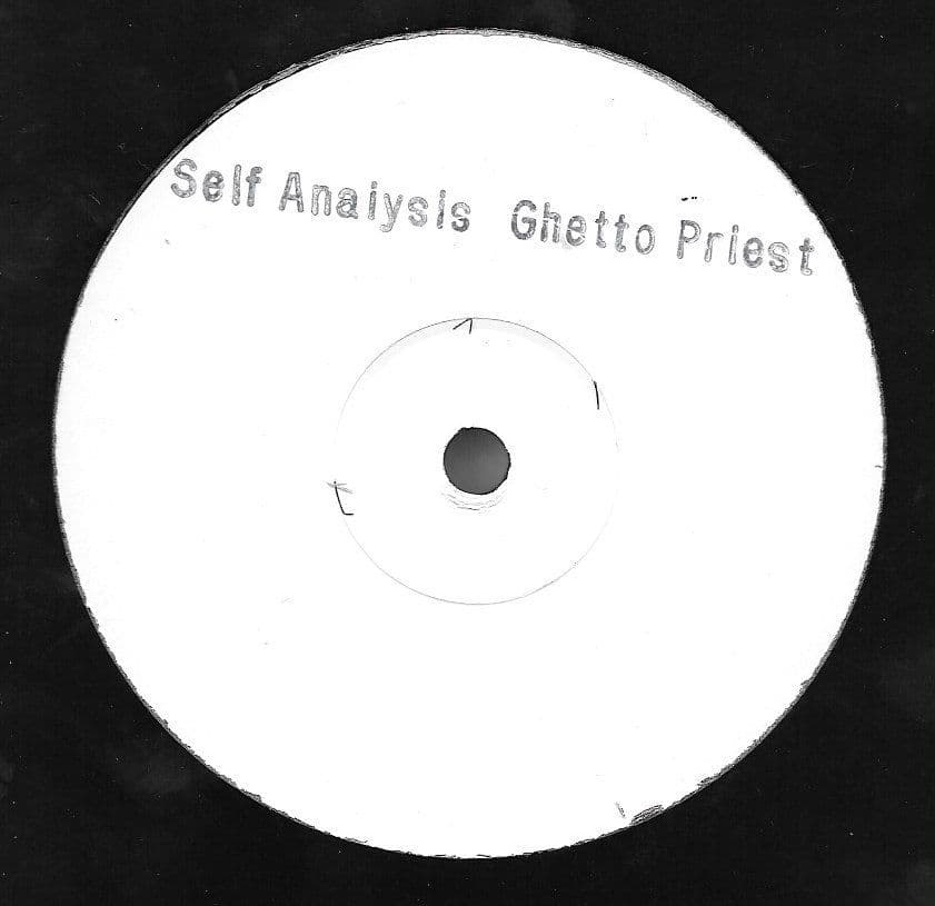 洋楽 4755 GHETTO PRIEST / SELF ANALYSIS Ghetto Priest - Self Analysis / Horn Dub / Raw Dub white label UK 10
