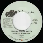 Gladstone Henry And Duncanes -Beggar Round Town / Mighty Cloud Band - Dub (Studio 16 / Dip) 7"