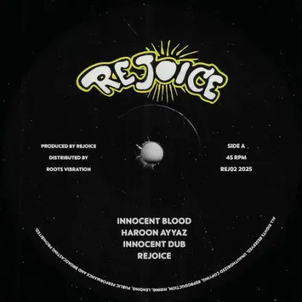 Haroon Ayyaz - Innocent Blood / Innocent Dub (Rejoice) 10