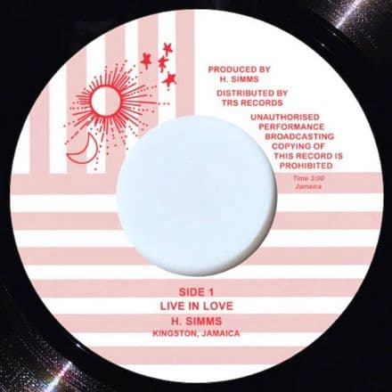 Henry Simms - Live In Love / dub (Moon, Sun, Stars / TRS) 7