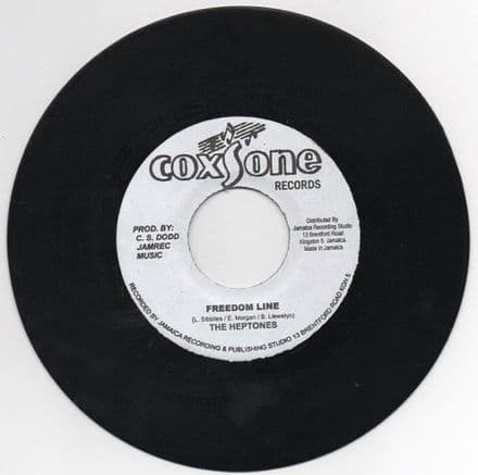 Heptones - Freedom Line / version (Coxsone) JA 7