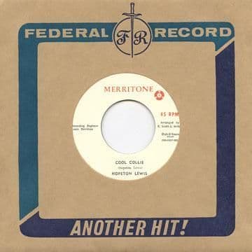Hopeton Lewis  - Cool Collie / This Poor Boy (Merritone / Dub Store Records) JPN 7