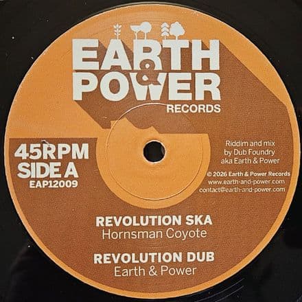 Hornsman Coyote - Revolution Ska / Earth & Power- West Africa Cut (Earth & Power Records) 12