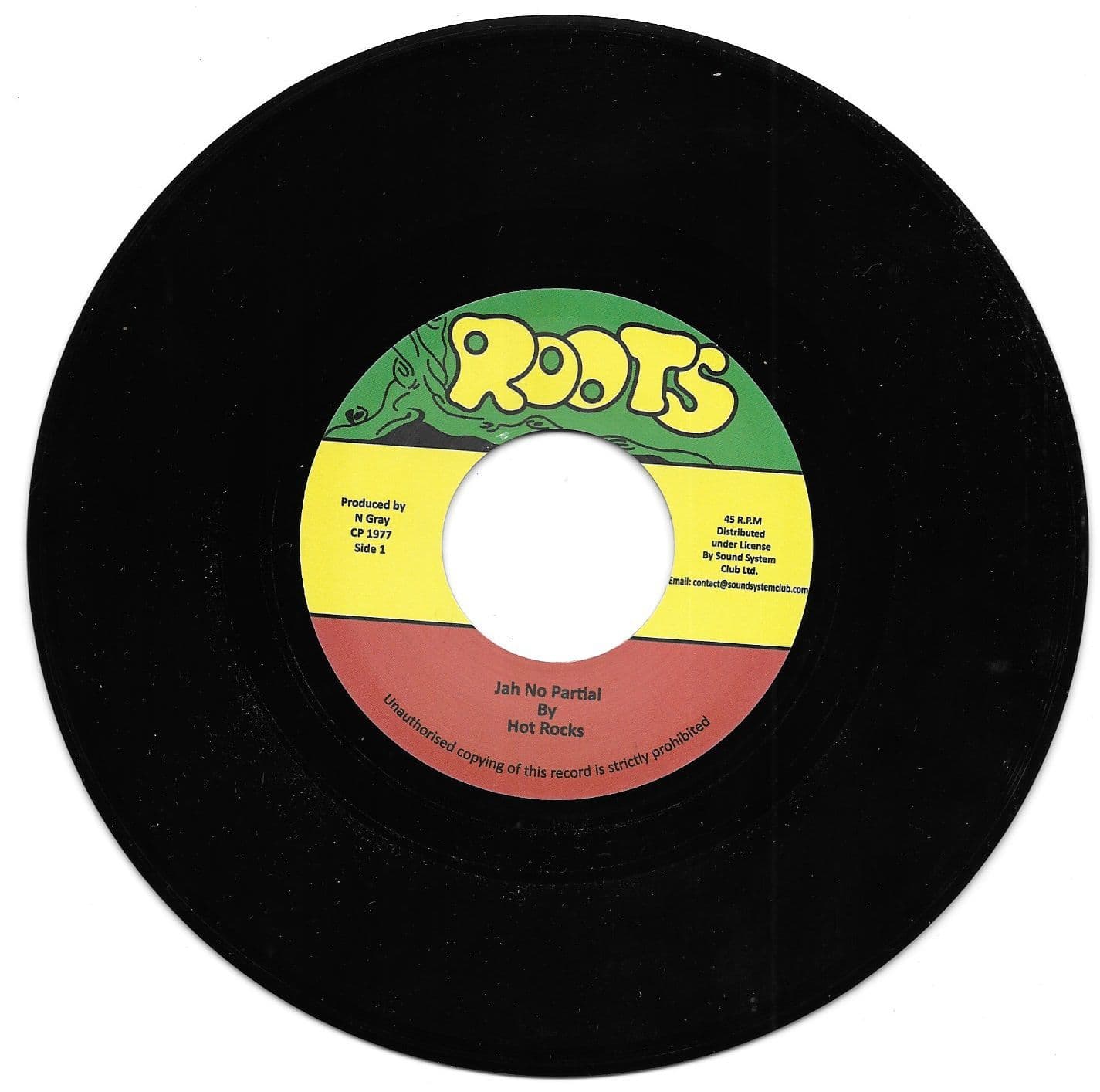Hot Rocks - Jah No Partial / Version Roots 7