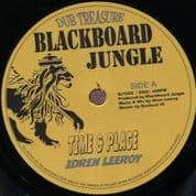 Idren Leeroy - Time & Place / Version / Struggling Minds / Version (Blackboard Jungle) 10"