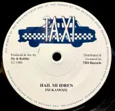 Ini Kamoze - Hail Me Idren / Dub (Taxi/TRS) 7"