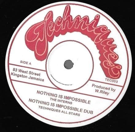 Interns - Nothing Is Impossible / Dub (Techniques) 12