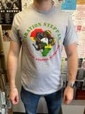 Iration Steppas T-Shirt Grey w/ Full Colour Logo (Various Sizes)