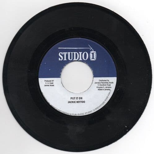 Jackie Mittoo - Put It On / Soul Version Studio One JA 7
