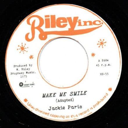 Jackie Paris - Make Me Smile / Skin, Flesh & Bones - Smile Verrsion (Hornin Sounds) 7