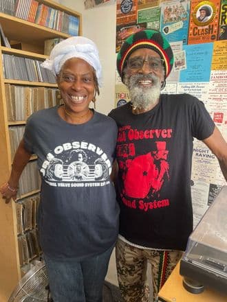 Jah Observer: The Original Valve Sound System Est. 1972 T-Shirt - (Various Sizes)