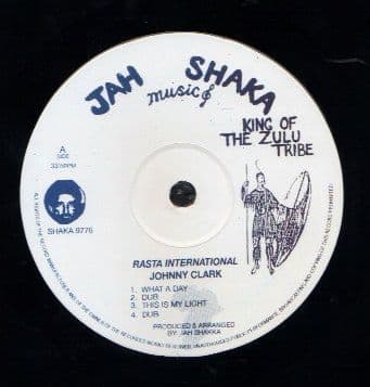 Johnny Clarke - Rasta International Jah Shaka Music LP