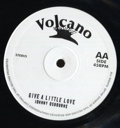 Johnny Osbourne - Give A Little Love / Baccra (Volcano) 10