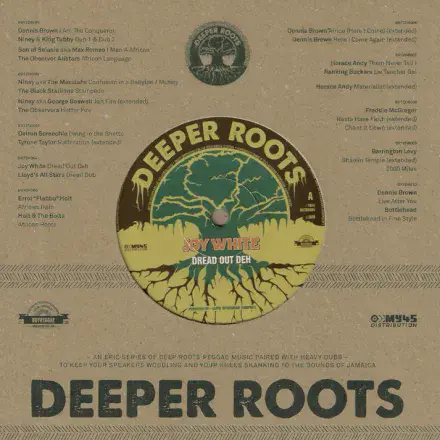 Joy White - Dread Out Deh / Lloyds All Stars - Dread Dub (Deeper Roots) 7