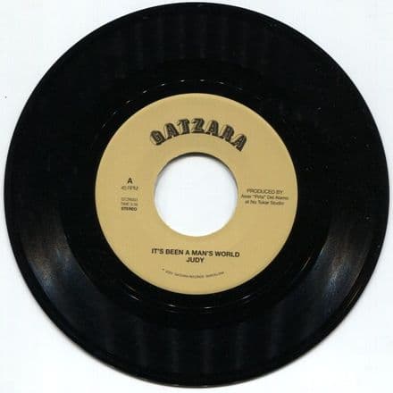 Judy - It's Been A Man's World / Version (Gatzara Records) 7