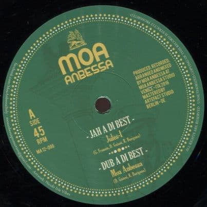 Jules-I - Jah A Di Best / Dub / Prince David - Everliving / Dub [Melodica Cut] (Moa Anbessa) 12