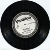 Junior Delgado - We A Blood / Dub Organiser & A-Class Crew - Dub (Fashion/Real Rock Records) 7"
