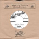Justin Hines - Lion Of Judah / Tommy McCook - Danger Man-007 (Treasure Isle/Far East Records) JPN 7"