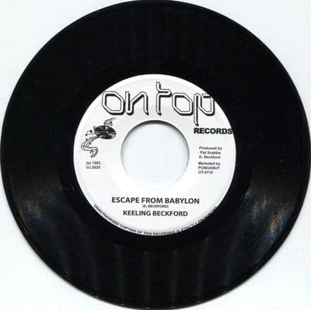 Keeling Beckford - Escape From Babylon / Dub (On Top Records) 7