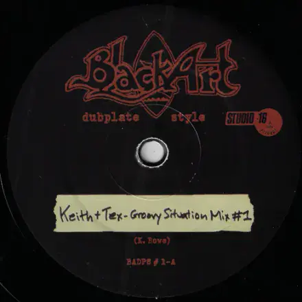 Keith And Tex - Groovy Situation Mix Dubplate 1 (Studio 16 / Black Art) 10