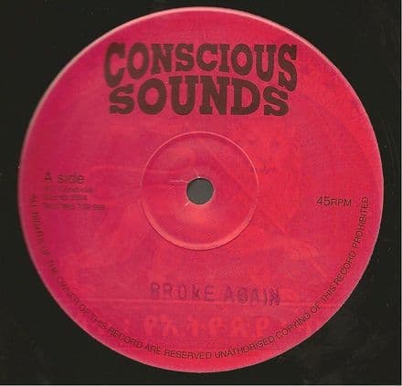 King General - Broke Again / vers / vers / Idren Reality / Dubateers (Concious Sounds) UK 12