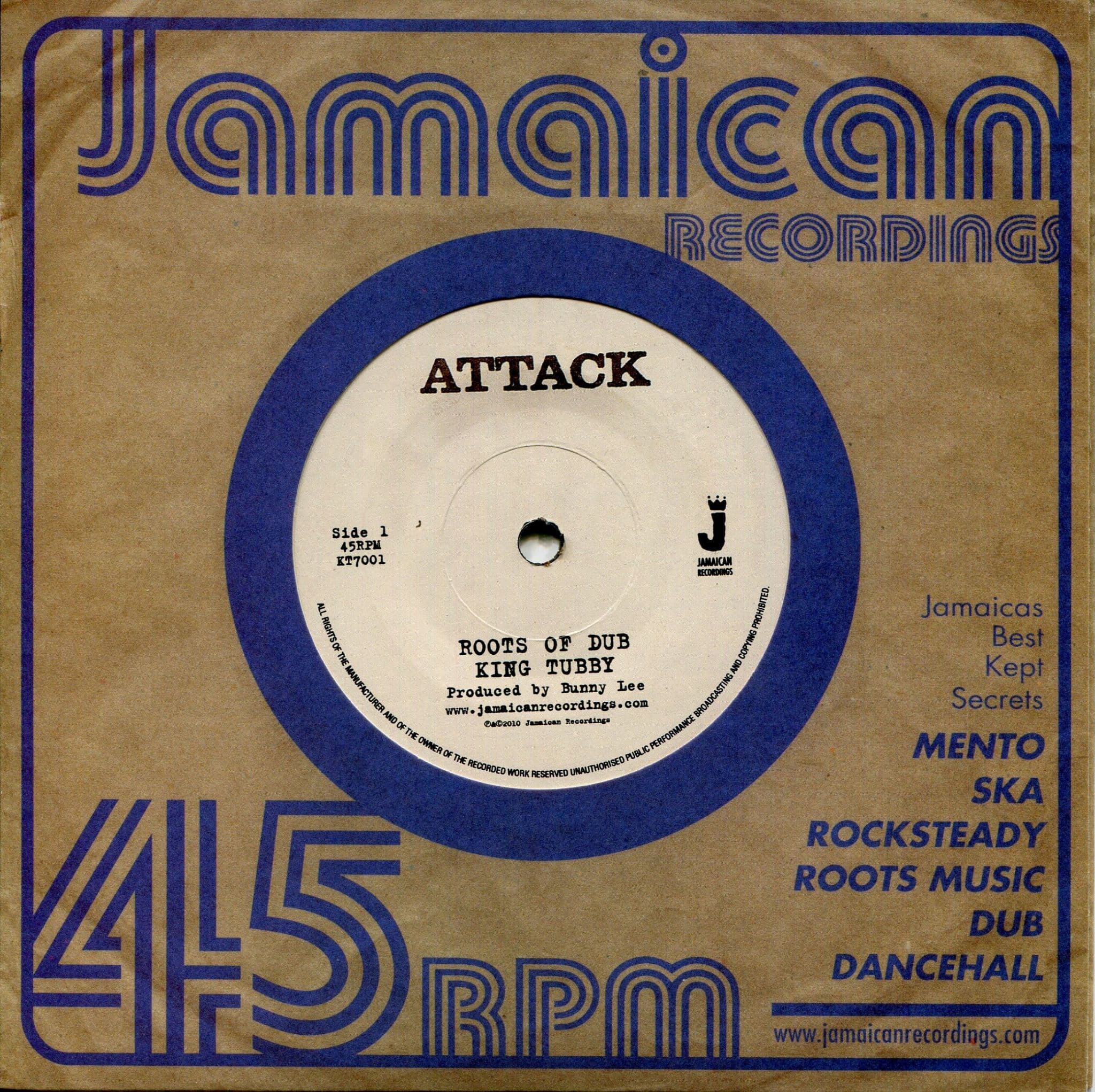 KINGTUBBYS DUB BOX JAMAICAN RECORDINGS