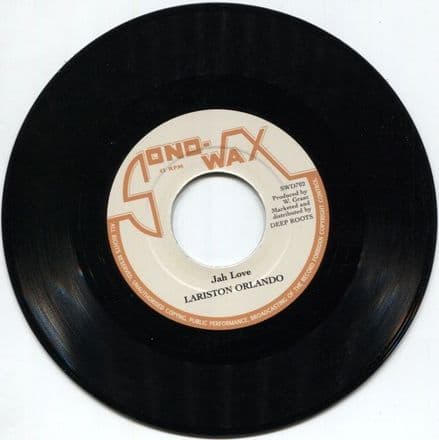 Lariston Orlando - Jah Love / Version (Sono Wax/Deep Roots)  7