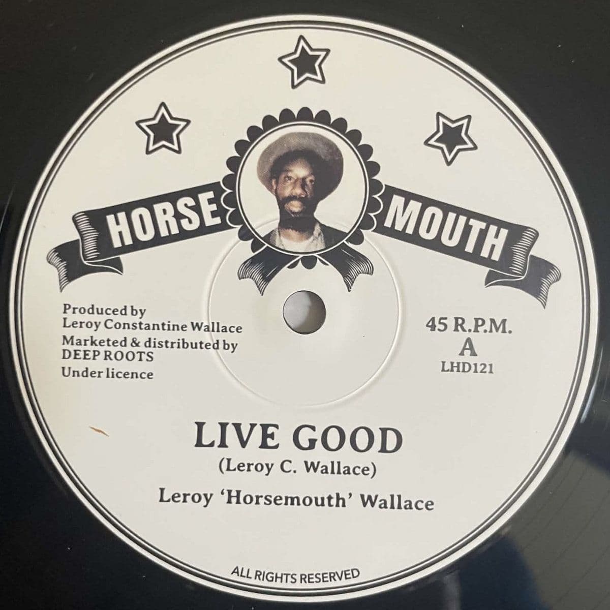 Leroy Horsemouth Wallace - Live Good / Rastaman Dub Hornsmouth/Deep ...