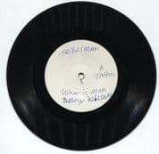 LIMITED BLANK: Delroy Wilson - What Is Man / version (Tribesman) 7"