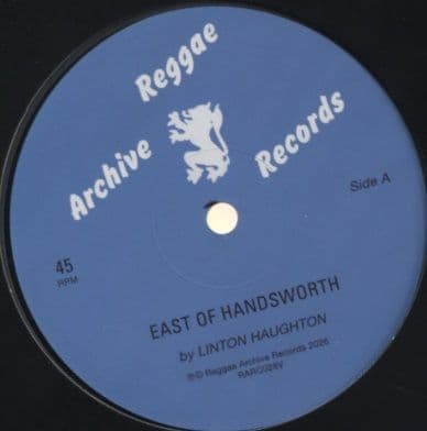 Linton Haughton - East of Handsworth / Take Two (Reggae Archive Records) 12