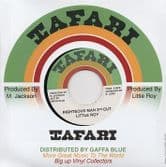 Little Roy - Righteous Man (2nd Cut) / version (Tafari / Gaffa Blue) UK 7"
