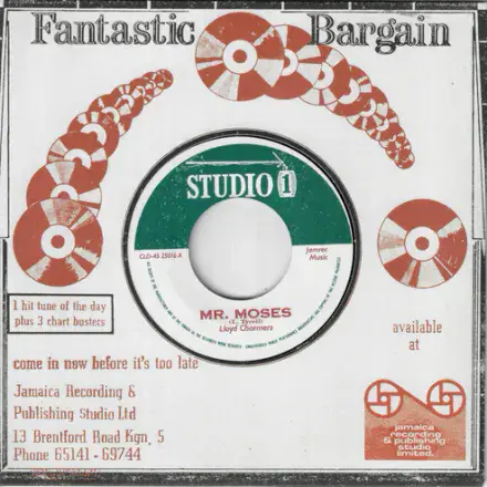 Lloyd Charmers - Mr Moses / The Lyrics - Girls Like Dirt (Studio One) 7